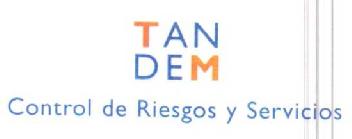 Imagen de TAN DEM CONTROL DE RIESGOS Y SERVICIOS
