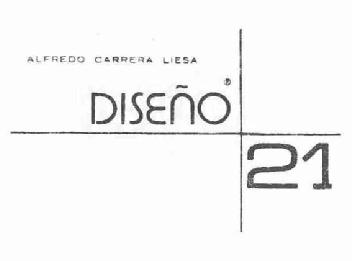 Imagen de ALFREDO CARRERA LIESA DISEÑO 21