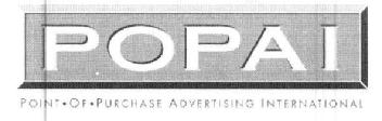 Imagen de POPAI POINT OF PURCHASE ADVERTISING INTERNATIONAL