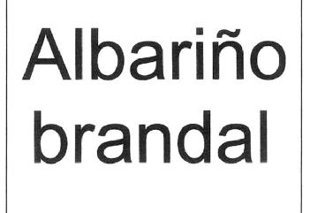 Imagen de ALBARIÑO BRANDAL
