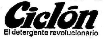 Imagen de CICLON EL DETERGENTE REVOLUCIONARIO
