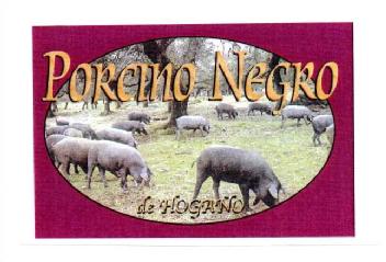 Imagen de PORCINO NEGRO DE HOGANO