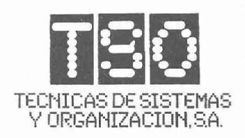 Imagen de TSO TECNICAS DE SISTEMAS Y ORGANIZACION,S.A