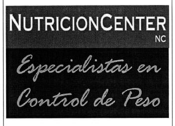 Imagen de NUTRICION CENTER NC ESPECIALISTAS EN CONTROL DE PESO