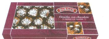 Imagen de BORGES CIRUELAS CON CHOCOLATE AMEIXAS COM CHOCOLATE