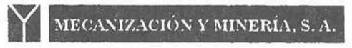 Imagen de M Y M MECANIZACION Y MINERIA, S.A