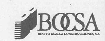 Imagen de B BOCSA BENITO OLALLA CONSTRUCCIONES, S.A