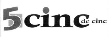 Imagen de 5 CINC DE CINC