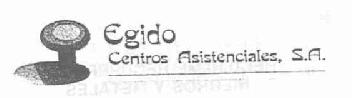 Imagen de EGIDO CENTROS ASISTENCIALES, S.A