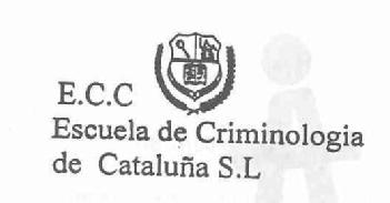 Imagen de E.C.C ESCUELA DE CRIMINOLOGIA DE CATALUÑA S.L