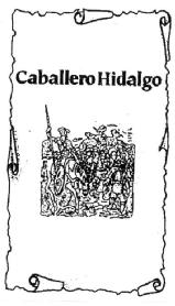 Imagen de CABALLERO HIDALGO