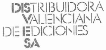 Imagen de DISTRIBUIDORA VALENCIANA DE EDICIONES SA