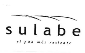 Imagen de SULABE EL PAN MAS RECIENTE