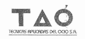 Imagen de TAO TECNICAS APLICADAS DEL OCIO S.A