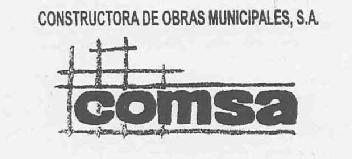 Imagen de CONSTRUCTORA DE OBRAS MUNICIPALES, S.A. COMSA