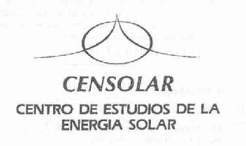 Imagen de CENSOLAR CENTRO DE ESTUDIOS DE LA ENERGIA SOLAR