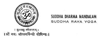 Imagen de SUDDHA DHARMA MANDALAM SUDDHA RAYA YOGA
