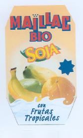 Imagen de BEBIDA DE ZUMO DE FRUTAS TROPICALES Y SOJA MAILLAC BIO SOJA CON FRUTAS TROPICALES