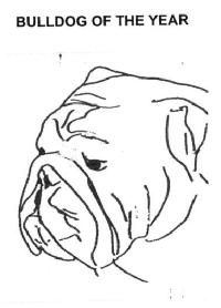 Imagen de BULLDOG OF THE YEAR