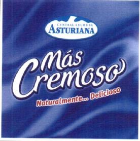 Imagen de CENTRAL LECHERA ASTURIANA MAS CREMOSO NATURALMENTE... DELICIOSO