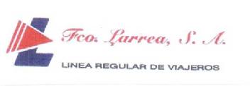 Imagen de FCO. LARREA, S.A. LINEA REGULAR DE VIAJEROS