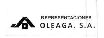 Imagen de REPRESENTACIONES OLEAGA, S.A