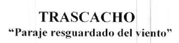 Imagen de TRASCACHO 