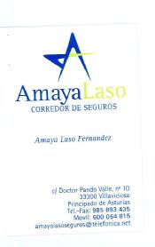 Imagen de AMAYA LASO CORREDOR DE SEGUROS AMAYA LASO FERNANDEZ