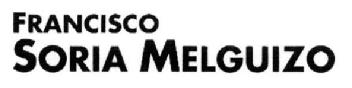 Imagen de FRANCISCO SORIA MELGUIZO