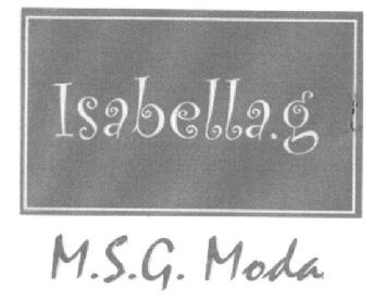 Imagen de ISABELLA.G M.S.G.MODA