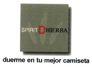 Imagen de SPIRIT D HIERBA DUERME EN TU MEJOR CAMISETA