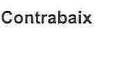 Imagen de CONTRABAIX