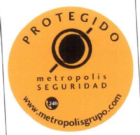 Imagen de PROTEGIDO METROPOLIS SEGURIDAD WWW.METROPOLISGRUPO.COM 24H