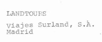 Imagen de LANDTOURS VIAJES SURLAND, S.A. MADRID