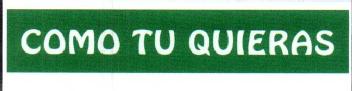 Imagen de COMO TU QUIERAS