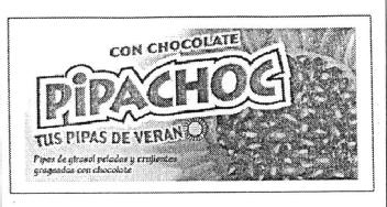Imagen de CON CHOCOLATE PIPACHOC TUS PIPAS DE VERANO PIPAS DE GIRASOL PELADAS Y GRUJIENTES GRAGEADAS CON CHOCOLATE