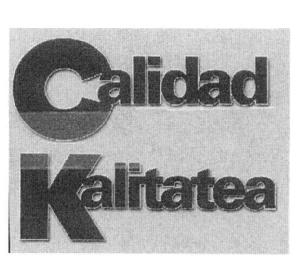 Imagen de CALIDAD KALITATEA