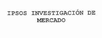 Imagen de IPSOS INVESTIGACION DE MERCADO