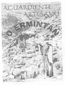 Imagen de AGUARDIENTE ARTESANO O ERMINTAN