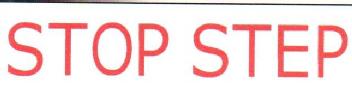 Imagen de STOP STEP