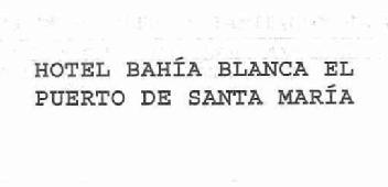 Imagen de HOTEL BAHIA BLANCA EL PUERTO DE SANTA MARIA