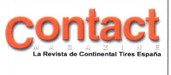 Imagen de CONTACT MAGAZINE LA REVISTA DE CONTINENTAL TIRES ESPAÑA