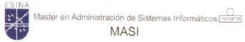 Imagen de ESINA MASTER EN ADMINISTRACION DE SISTEMAS INFORMATICOS NAVARRA MASI
