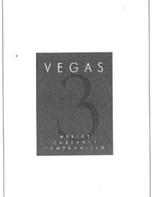 Imagen de VEGAS 3 MARLOT CABERNET TEMPRANILLO