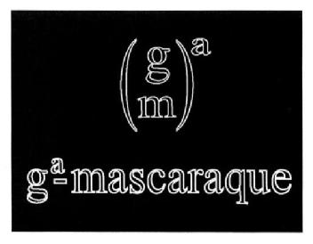 Imagen de (GM)A GA MASCARAQUE