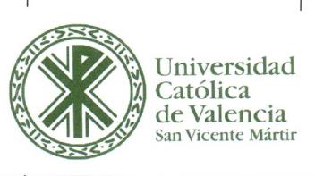 Imagen de UNIVERSIDAD CATOLICA DE VALENCIA SAN VICENTE MARTIR