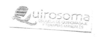 Imagen de QUIROSOMA ESCUELA DE QUIROMASAJE Y TERAPIAS MANUALES