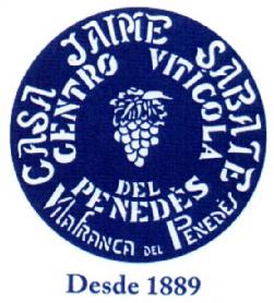 Imagen de CASA JAIME SABATE CENTRO VITICOLA DEL PENEDES VILAFRANCA DEL PENEDES DESDE 1889
