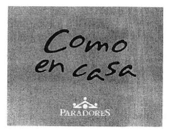 Imagen de COMO EN CASA PARADORES