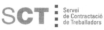 Imagen de SCT SERVEI DE CONTRACTACIO DE TREBALLADORS